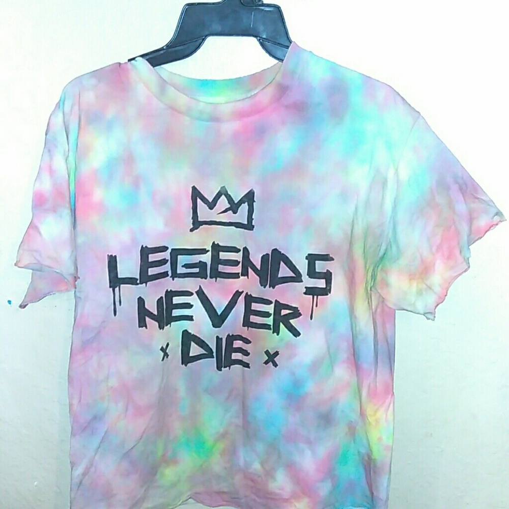 Legends never die (phora) tie dye shirt